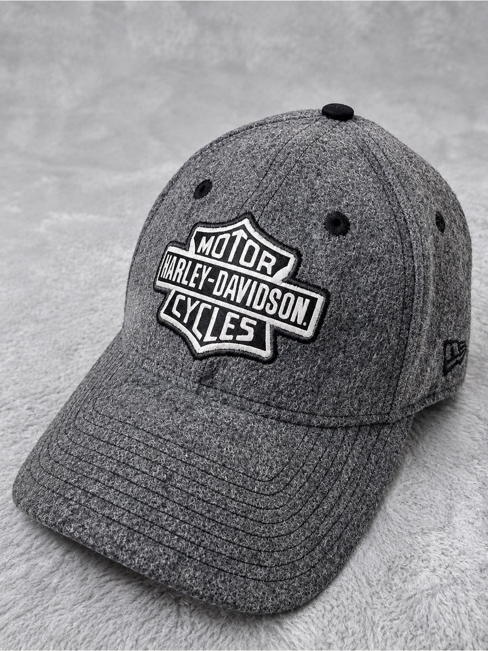 Harley-Davidson New Era 9TWENTY‎ Gray Wool Blend Adjustable Hat